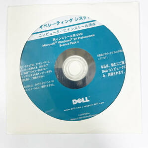 DELL 用 Windows XP Professionnal service Pack 3 システムインストール DVD-ROMの画像1