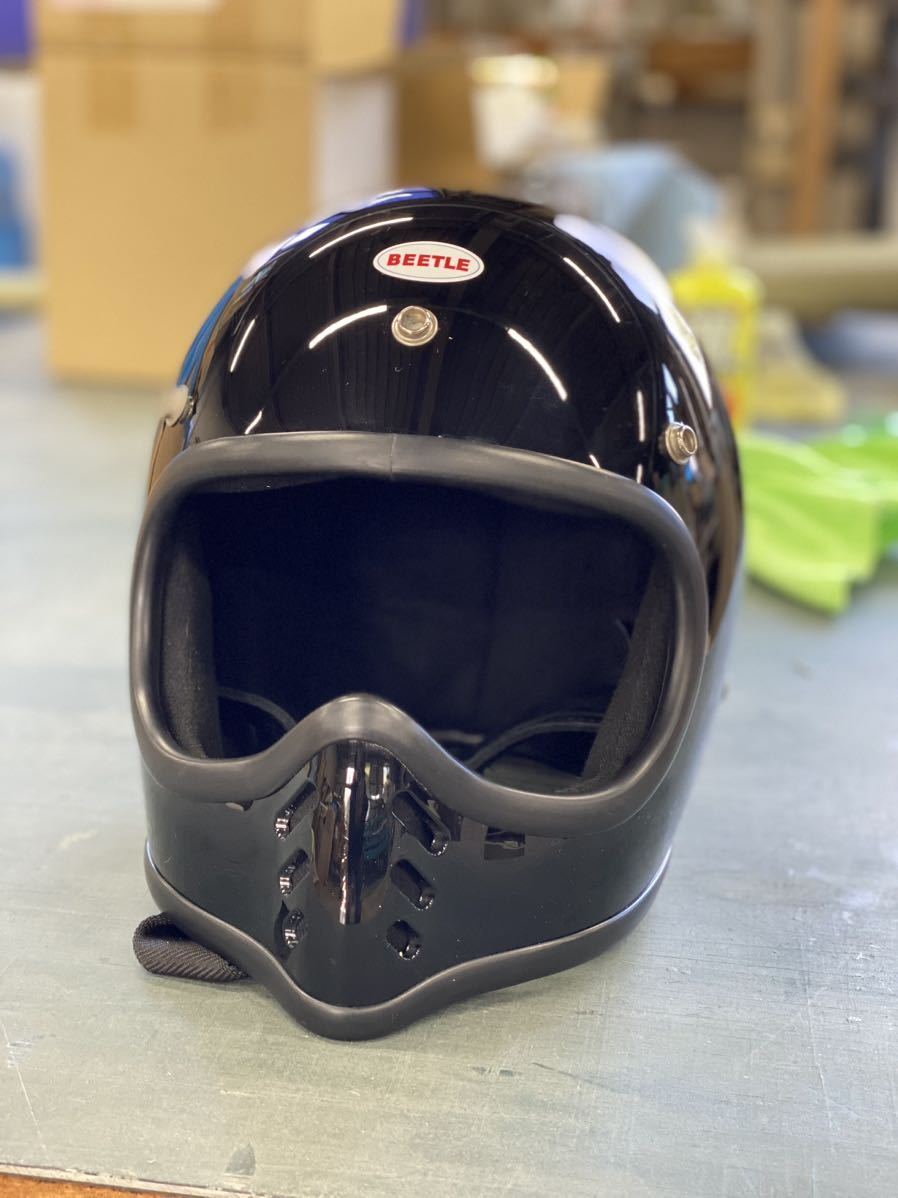 オーシャンビートル BEETLE MTX オフロードメット スペースグレー M