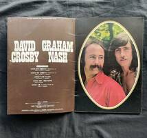 【クロスビー&ナッシュ】1975コンサートパンフレット 音楽 洋楽 ロック ポップス_画像2