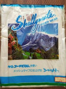 110サイズ　テビロン　メッシュタイプ　シャリメート　３分袖　半袖　肌着