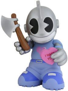 【中古品】 kidrobot　Hate キッドロボット　ヘイト　アートトイ　（ハートなし）