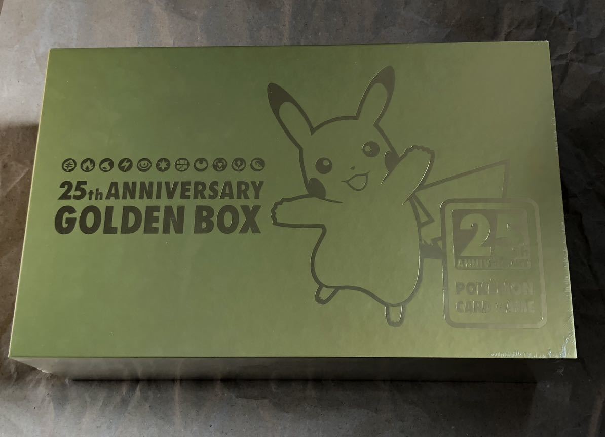 ヤフオク! -「ポケモンカードゲーム 25th anniversary golden box
