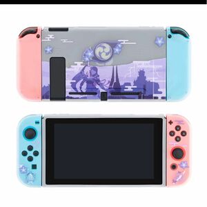 原神　雷電将軍　Nintendo Switch 専用カバー