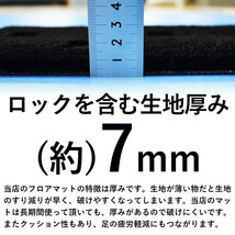 日産 サクラ SAKURA B6AW 標準地 フロアマット カーマット カーペット 社外マット 日本製 2022年6月～_画像9