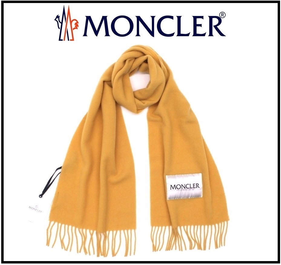 新品未使用 MONCLER モンクレール マフラー マフラー | mountaineerins.com