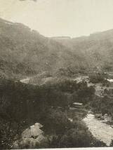 戦前 絵葉書 「武蔵嵐山 全景」小川町巴寫眞舘 古写真 埼玉県比企郡嵐山町歴史資料_画像5