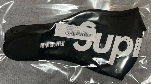 送料無料 新品 Supreme WINDSTOPPER Facemask Black ブラック 黒 シュプリーム ウインドストッパー　フェイスマスク