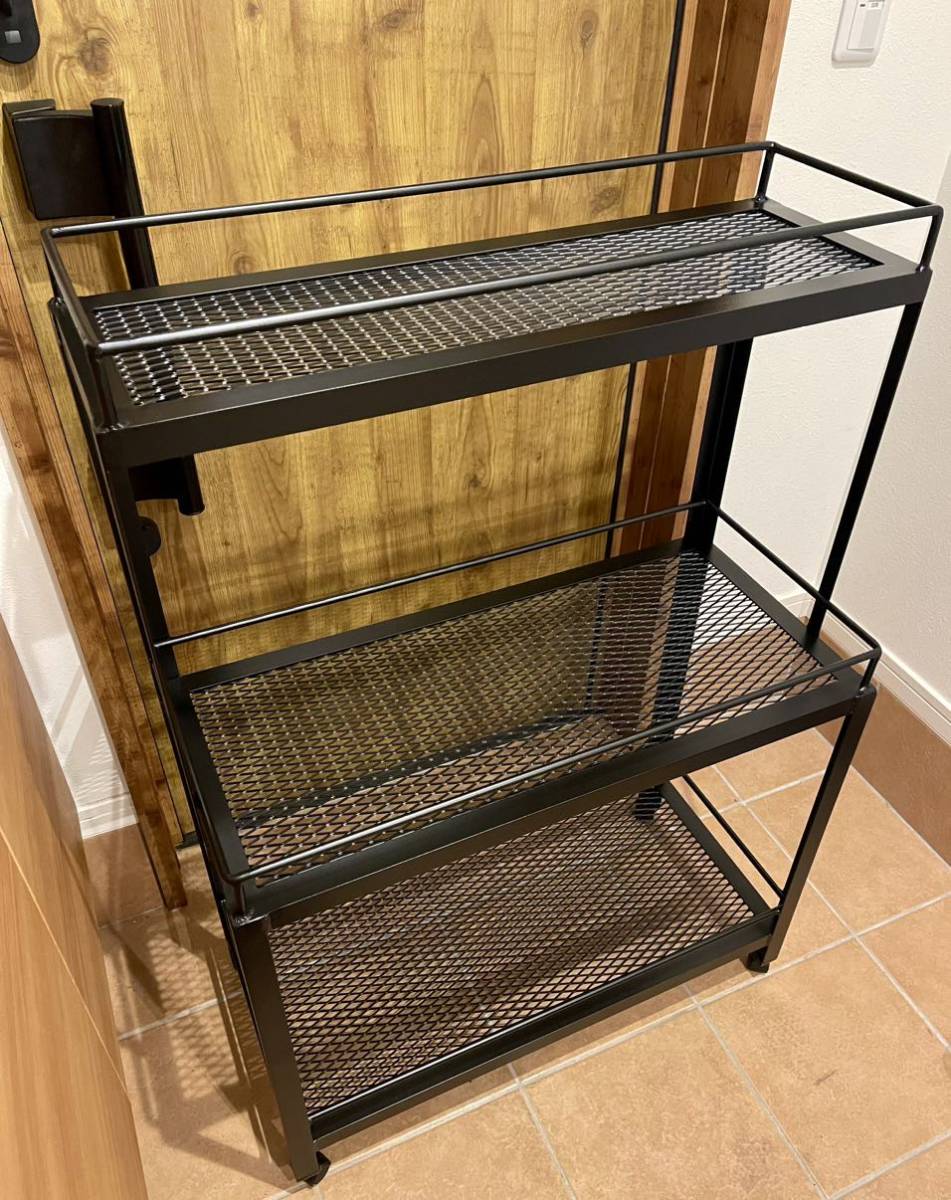 Made to order ☆ Just for you low height 3-tier iron rack dimensions, Paint color, Other orders accepted ☆ Made by professional welders ☆ [Free shipping], Handmade items, interior, miscellaneous goods, others