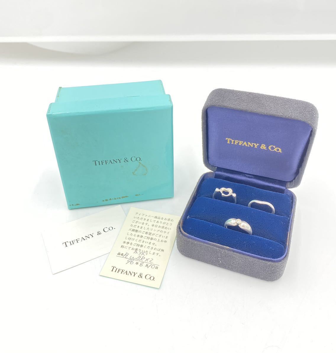 免税物品 Tiffany Pt950 19号弱 5.5g 3mm幅 suitit.com