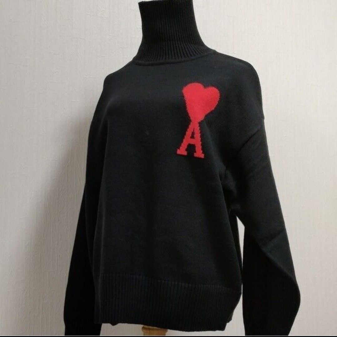 スピード配送】amiparis アミパリスニット セーター ブラック L/M ...