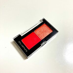 shu uemura シュウウエムラ アイシャドー アイシャドウ メイク コスメ カスタムケース オレンジ ラメ ローズ ピンク