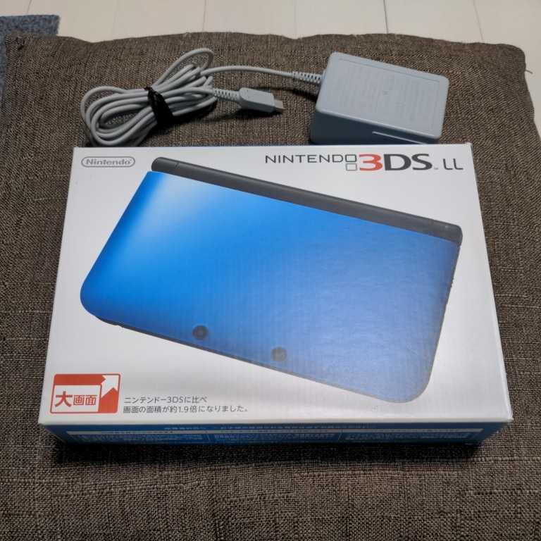 任天堂 ニンテンドー3DS LL ブルー×ブラック オークション比較 - 価格.com