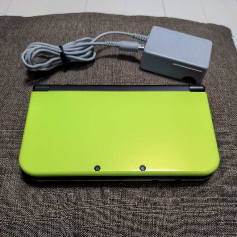 任天堂 Newニンテンドー3DS LL ライム×ブラック オークション比較 ...