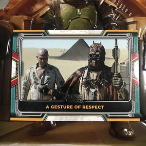 2022 topps the book of boba fett スターウォーズ　タスケン