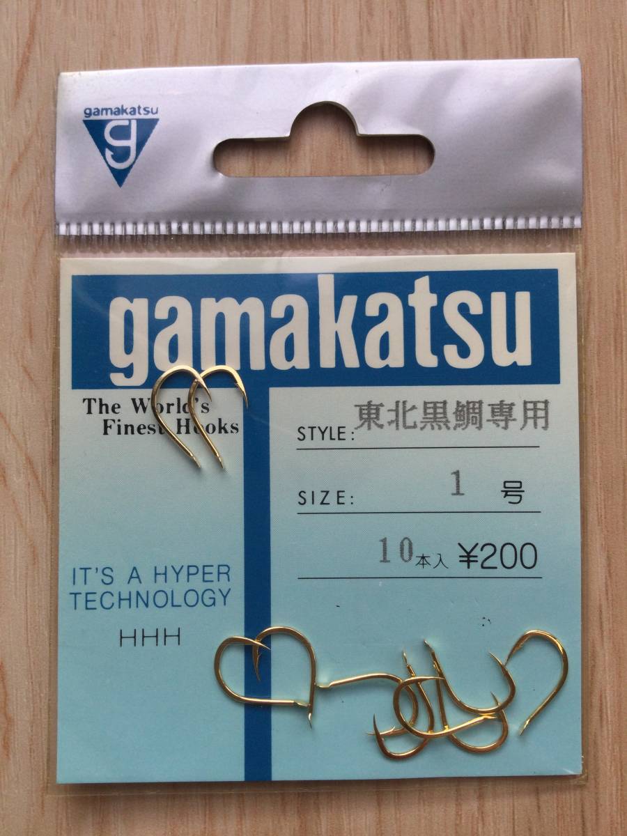 お買得】 がまかつ チヌ針 手研 4号 5本入 2パックセット グレ チヌ