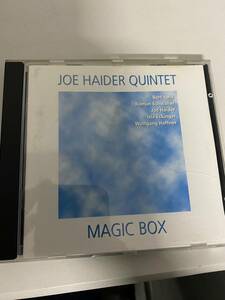 35新入荷中古JAZZ CD♪JAZZ好盤♪Magic Box/Joe Haider Quintet♪