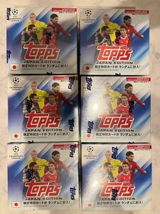 Topps チャンピオンズリーグ　フットボール ジャパンエディション 2022 シュリンク付　box ボックス