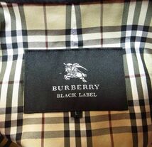 【アパレル】BURBERRY BLACK LABEL バーバリーブラックレーベル ナイロンコート ノバチェック L 大きいサイズ 日本製 三陽商会_画像7