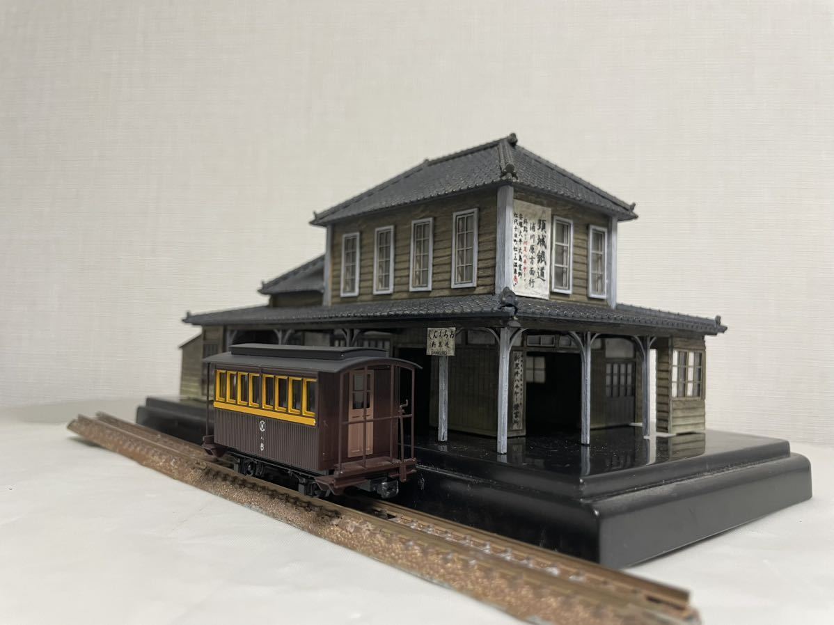ワールド工芸 頸城鉄道 ジ1 単端式気動車 塗装済完成品-