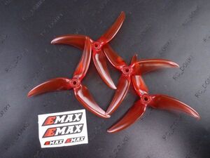 E-MAX 　EMAX　プロペラ AVAN　5inch　 5インチ 　5X3.0X3 　【赤】