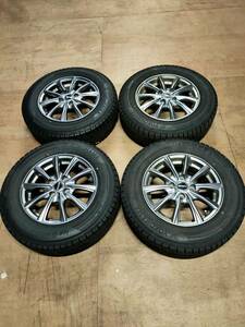 中古冬タイヤホイールセット　185/70R14　ヨコハマIG50プラス　送料安★☆