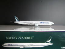 ◆ＣＡＴＨＡＹ　ＰＡＣＩＦＩＣ [B-KQI] ｏｎｅｗｏｒｌｄ◆Phoenix [1:400]◆Ｂ７７７－３００ＥＲ_画像1