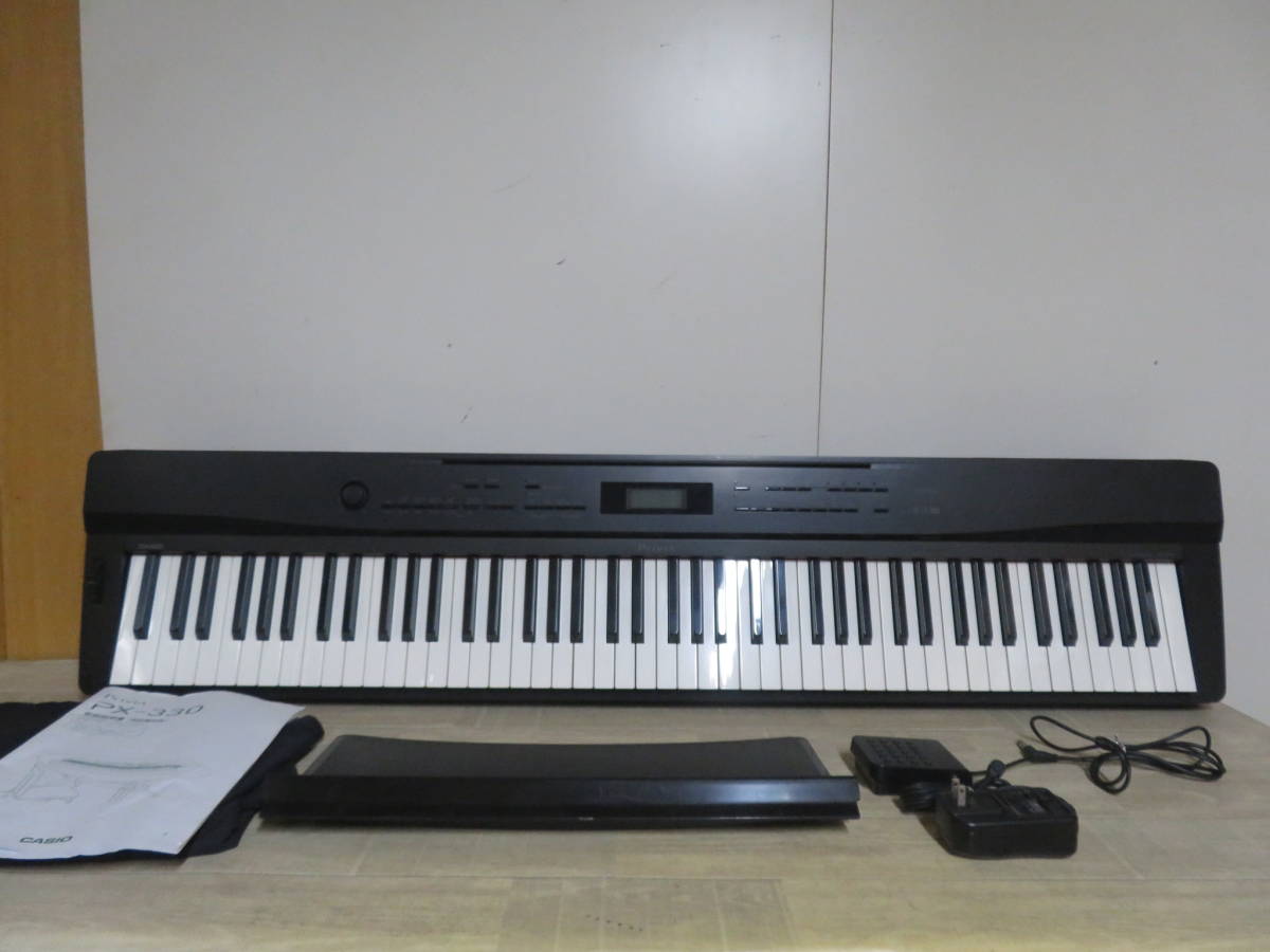 CASIO 電子ピアノ PX-330BK Privia | patisserie-cle.com