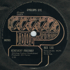 ●CYCLOPS EYE / KENTUCKY FREEWAY / ROLLING THUNDER [UK 45 ORIGINAL 7inch シングル 試聴]