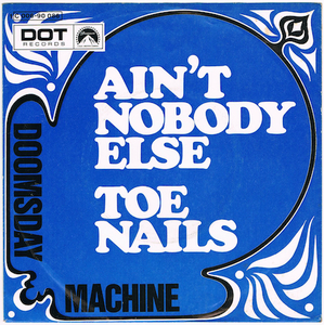 ●DOOMSDAY MACHINE / AIN'T NOBODY ELSE [GERMANY 45 ORIGINAL 7inch シングル ポップサイケ 試聴]