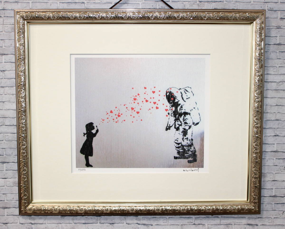 バンクシー Banksy Pulp Fiction Bananas エスタンプリトグラフ-