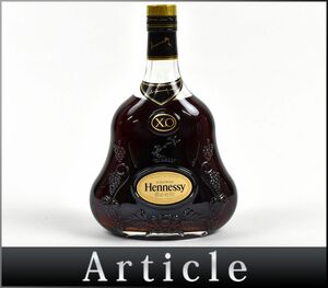 140462古酒★未開栓 ヘネシー XO 金キャップ クリアボトル コニャック ブランデー エクストラオールド Hennessy COGNAC 700ml 40%/ A