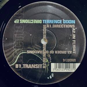 12'' / Terrence Dixon - Directions EP / Underl_ne - UND014 / '07 / デトロイト / Abstract, Techno, Experimental