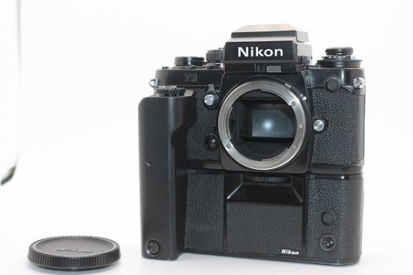 純正最安 Nikon F3 アイレベル + モータードライブMD-4【AS-4も付属