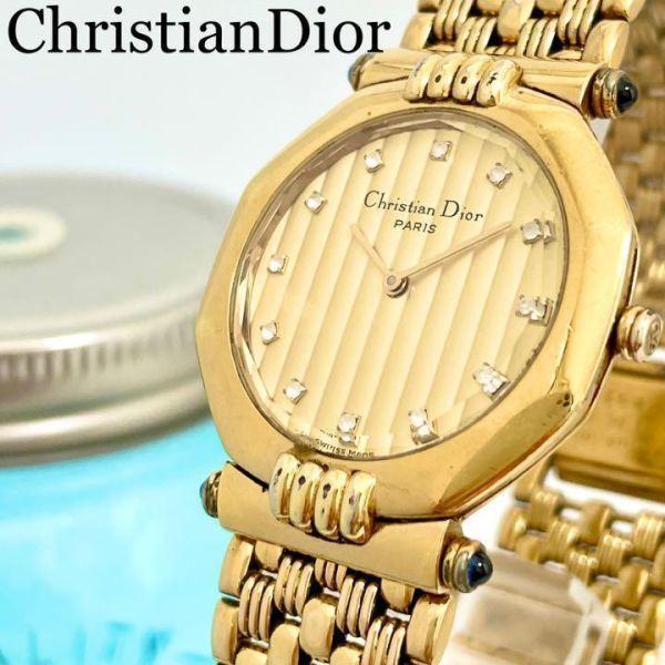 Christian Dior 1Pダイヤモンド 腕時計 純正特売 www.m