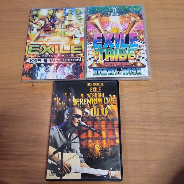 EXILE/ATSUSHI DVD3セット