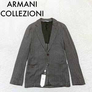 新品 ARMANI COLLEZIONI アルマーニ コレッツォーニ テーラードジャケット 48 メンズ O122214-107