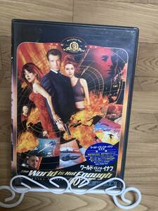 「007　ワールド・イズ・ノット・イナフ」ピアース・ブロスナン 主演　DVD　まとめ発送承ります　ase7-m　.
