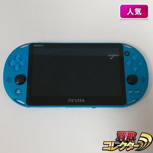gH286a [動作未確認] SONY PSVITA 本体のみ PCH-2000 アクアブルー Aqua Blue ソニー PlayStationVita | ゲーム Q