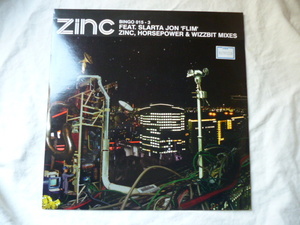 DJ Zinc / Flim アグレッシブ・ラガ・ダブ UK ダンス 12 試聴