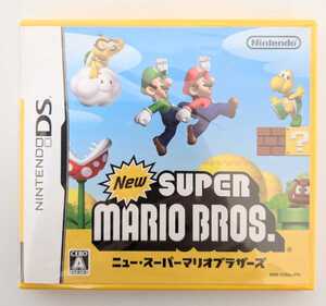 New SUPER MARIO BROS ニュースーパーマリオブラザーズ ニンテンドーDS DSソフト