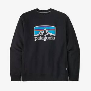 パタゴニア　patagonia　フィッツロイ・ホライゾンズ・アップライザル・クルー・スウェットシャツ　BLK　XL　新品　39626.