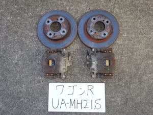  Wagon R 16 year UA-MH21S front caliper front rotor left right with turbo car 