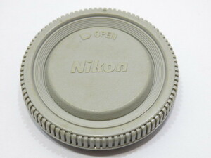 [ secondhand goods ]Nikon BF-3A gray body cap Nikon [ tube KY913]