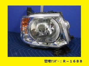 割引あり H82W ekワゴン 後期 右ヘッドランプASSY STANLEY P6519 ハロゲン 純正 6301A602 (右ヘッドライト 右ライト R-1688)