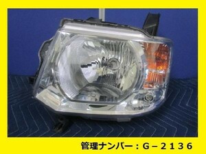 割引あり H82W ekワゴン 後期 左ヘッドランプASSY STANLEY P6519 純正 8301A601 ハロゲン (左ヘッドライト 左ライト G-2136)