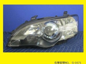 割引あり BP5 レガシィ 前期 左ヘッドランプ KOITO 100-20791 HID 純正 84912-AG054 (左ヘッドライト 左ライト G-1671)