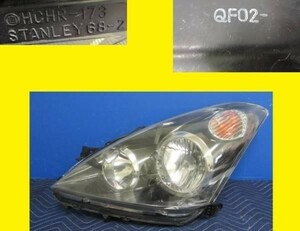 割引あり ZNE10G ウィッシュ 前期 左ヘッドランプASSY HID STANLEY 68-2 純正 81150-68020 (左ヘッドライト 左ライト R-1371)