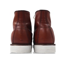 RED WING モックトゥブーツ 26CM ブラウン 6INCH CLASSIC MOC TOE オロラセット 8875_画像5