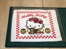 新品　未使用　当時物　Sanrio サンリオ　Hello kitty ハローキティ　vintage retoro 古い　昔の　昭和レトロ　タオルハンカチ タオル_画像4