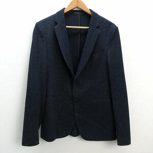 z■ザラ /ZARA suits collection テーラードジャケットJKT【USA36】紺/メンズ/34【中古】■